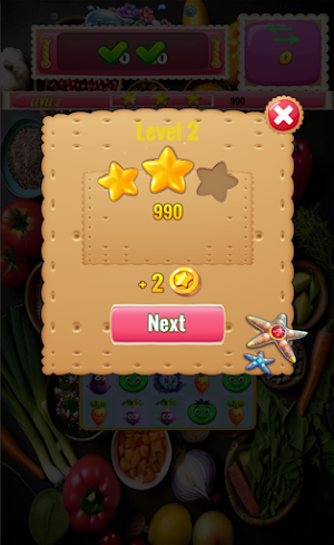 Target Match Veggie Game Screenshot 2