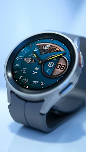 Hybrid Carabine Watch face Screenshot 2