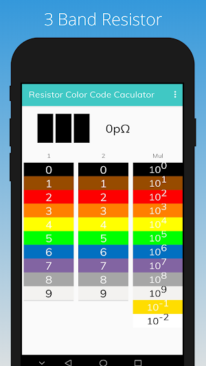 Resistor Color Code Calculator Screenshot 2