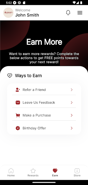 Alessios Pizzeria Screenshot 2