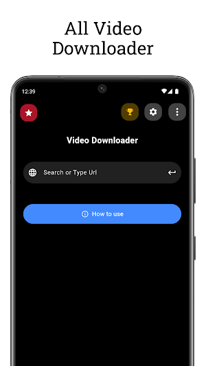 BlackHole Video Downloader Screenshot 0