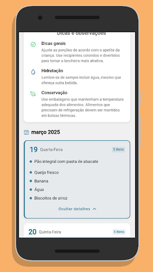 Menuzinho Screenshot 3