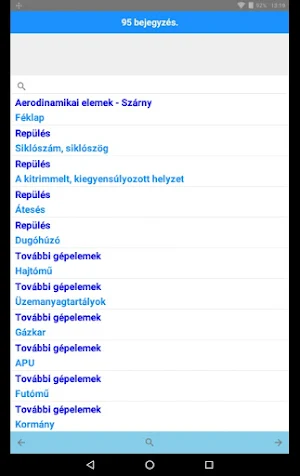 Repülési Alapfogalmak Screenshot 1