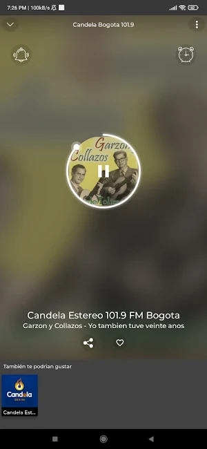 Candela Estéreo Bogotá 101.9 Screenshot 3