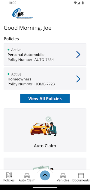 Advanced Professional Services Screenshot 1