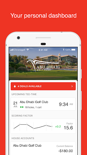 Abu Dhabi Golf Club Screenshot 0