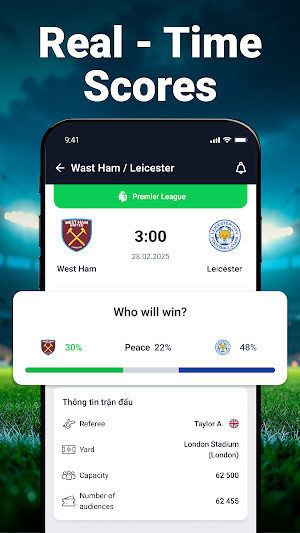 Football Live Score Screenshot 1