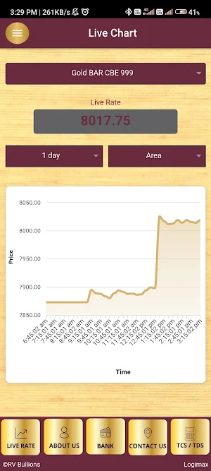 RV BULLIONS Screenshot 1