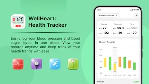 WellHeart Tracker Launcher Screenshot 0
