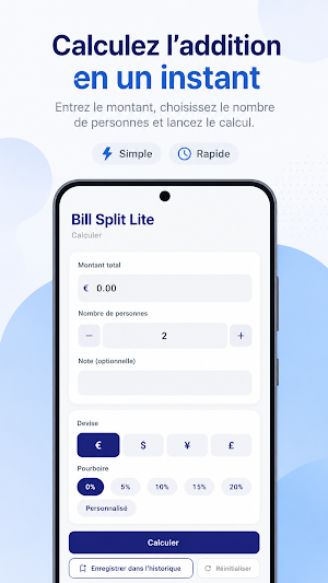 Bill Split Lite Screenshot 3