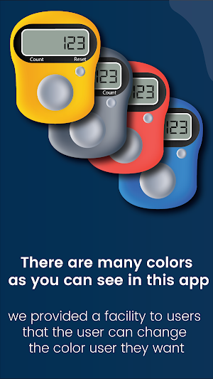 Digital Tasbeeh Tally Counter Screenshot 2