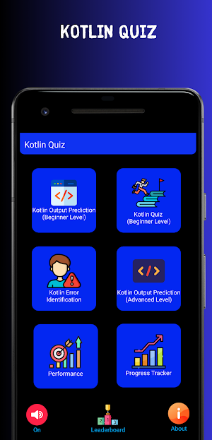 Kotlin Programming Quiz Screenshot 0