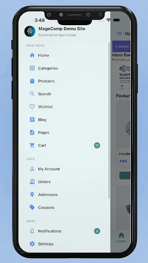 WordPress App Builder Screenshot 1
