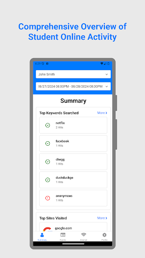 iboss Parent Portal Screenshot 0
