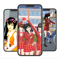 Sakura School Wallpaper HD 4K