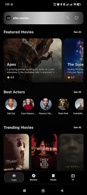 Xflix filmes Screenshot 2