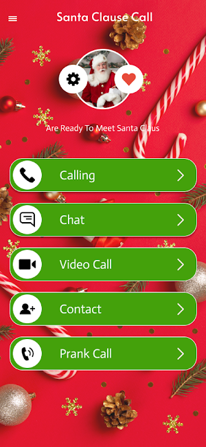 Santa Video Call Screenshot 1
