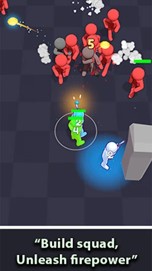 Merge Shooting Squad: Warzone Screenshot 1