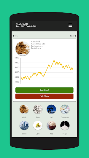 Simple Trading Simulator Screenshot 0