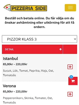 Pizzeria Side Screenshot 1