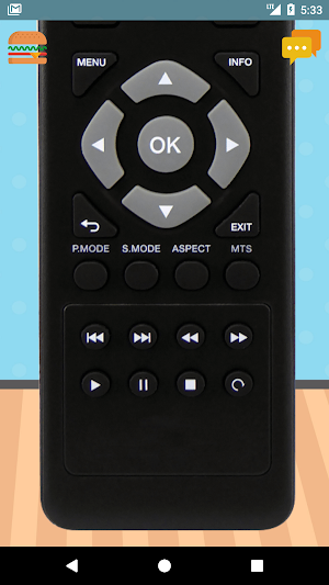 Remote Control For Daewoo TV Screenshot 1