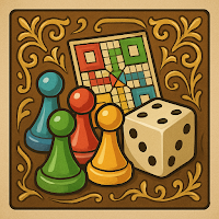 Ludo Step Dice Board Level