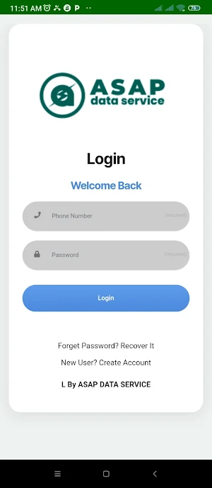 ASAP DATA SERVICES Screenshot 2