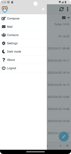 Binwi Mailbox Screenshot 1