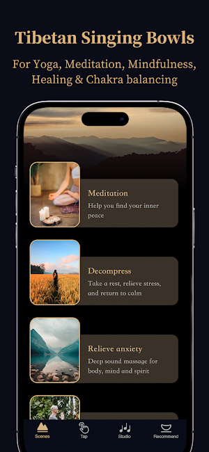 Bowls：Tibetan Singing Bowls Screenshot 0