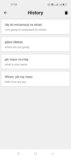 Polish To English Translator Screenshot 2