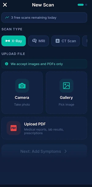HealthGPT: AI health scan Screenshot 1