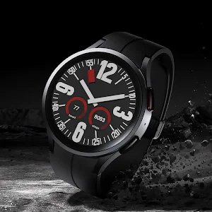 OH black watch face minimal Screenshot 3