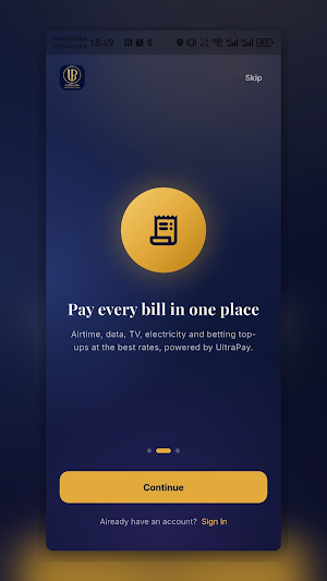 UltraPay App Screenshot 2