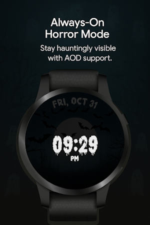 Halloween Night WatchFace Screenshot 3
