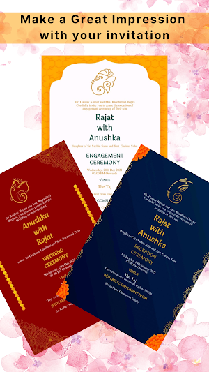 Hindu Wedding Card Maker Screenshot 0