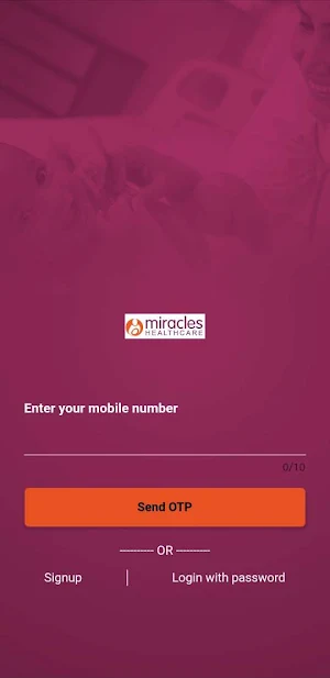 Miracles Patient App Screenshot 1