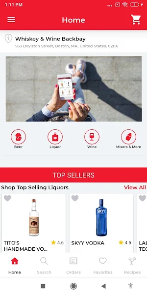 whiskey & wine back bay Screenshot 0