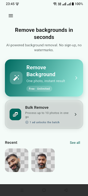 Background Remover Simple Screenshot 1
