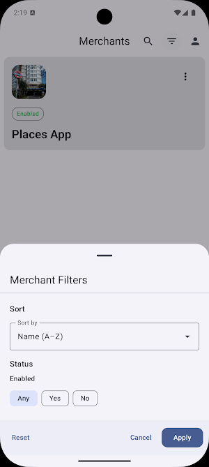 Places Manager Screenshot 3
