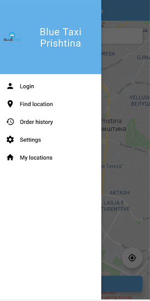 BLUE TAXI PRISHTINA Screenshot 3
