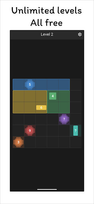 Shikaku Puzzle Patches Grid Screenshot 1