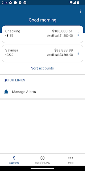 ABD Federal Credit Union App Screenshot 1