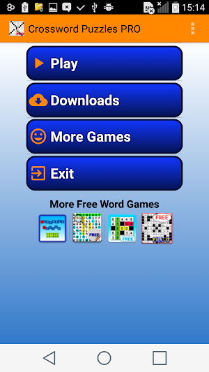 Crossword Puzzles English - Word Puzzle Games Screenshot 0
