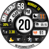 Hybrid Watch Face MB362