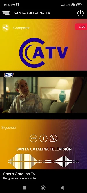 Santa Catalina TV Screenshot 0