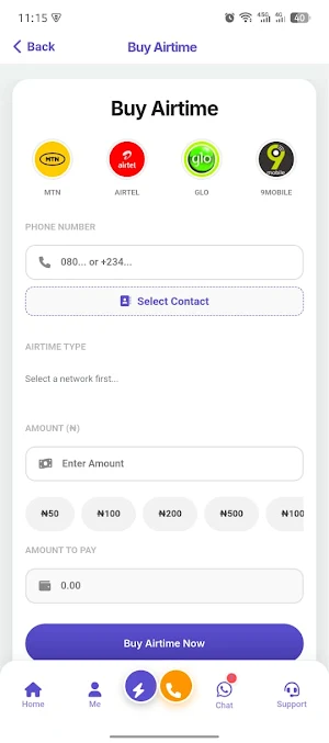 Topup2me | Affordable Data Screenshot 3