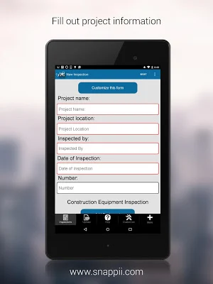 Construction Equipment App Screenshot 1