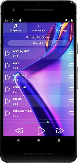 Ringtone For A53,A53 Ringtones Screenshot 0
