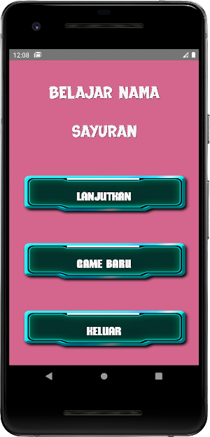 Belajar Nama Sayuran Screenshot 1