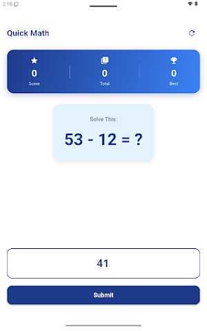 Quick Math Practice Lite screenshot 3